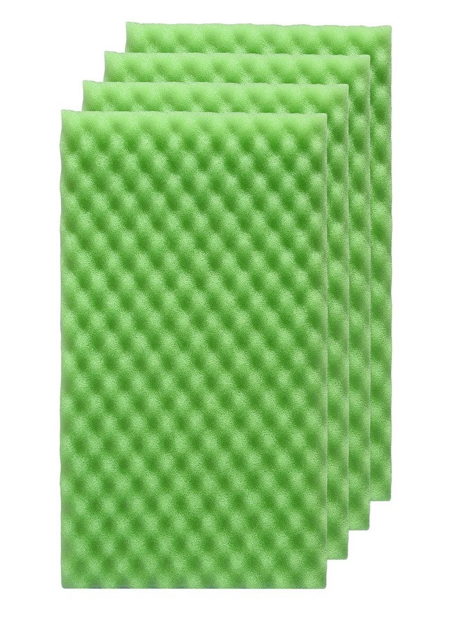 AFACYGN 4 Pack Aquarium Filter Media Bio Sponge Pad 16 x 12 x 1 inch, Fish Pond Foam Filter 20/30/40 PPI (Green 40ppi 4pack) - Image 2