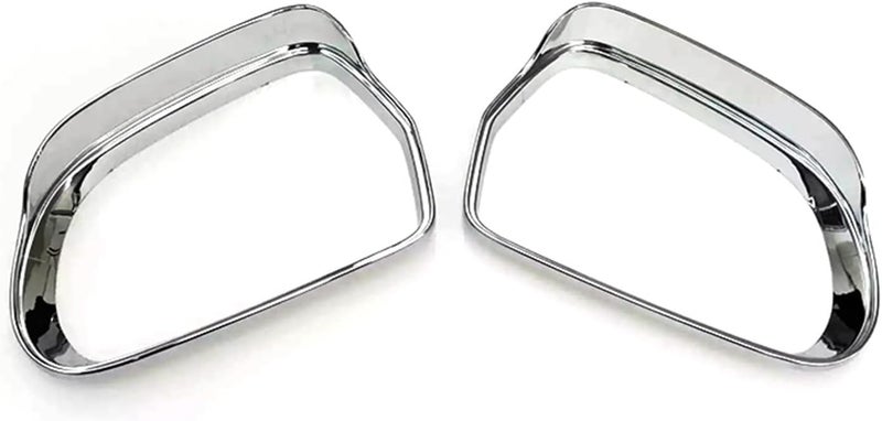 Yurefax ABS Chrome Car Side Door Rearview Mirror Rain Guard - Image 2