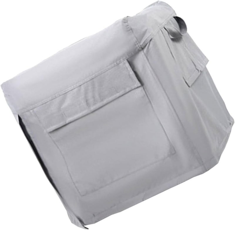 POPETPOP 26"x20"x20" Waterproof Generator Cover Heavy Duty 600d Oxford Cloth Outdoor Dustproof Rainproof Sunwind Resistant Portable Generator Protection Shield - Image 1