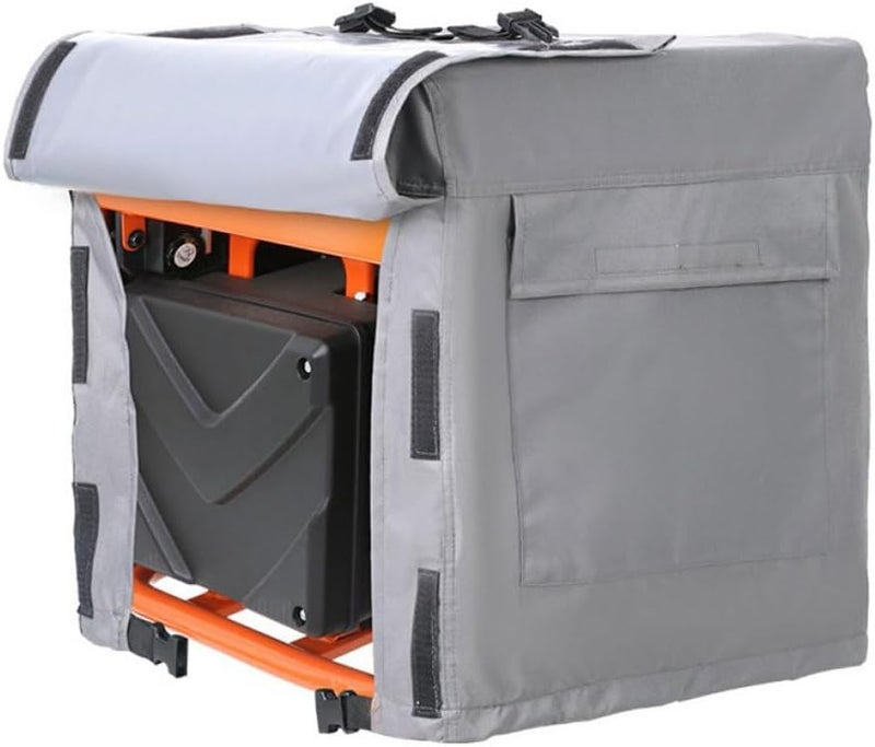 POPETPOP 26"x20"x20" Waterproof Generator Cover Heavy Duty 600d Oxford Cloth Outdoor Dustproof Rainproof Sunwind Resistant Portable Generator Protection Shield - Image 4