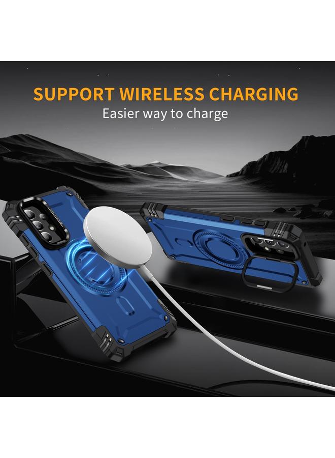 اس-توب جراب لهاتف Samsung Galaxy A52 5G / 4G / A52s 5G مع حامل عدسة MagSafe - Image 4