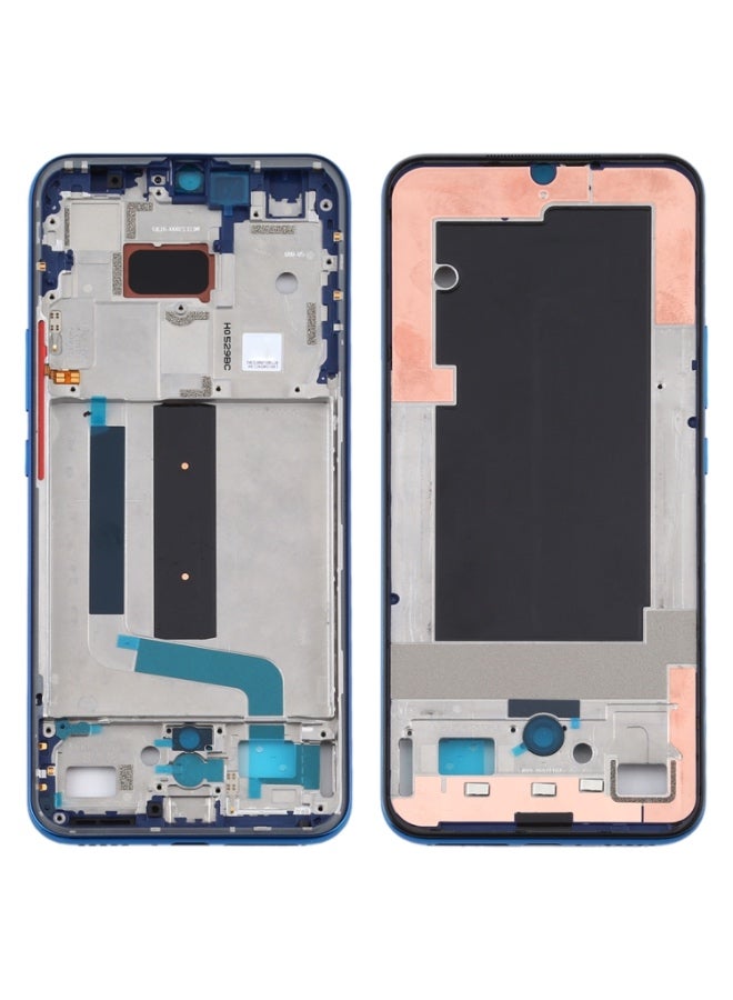Original Middle Frame Bezel Plate for Xiaomi Mi 10 Lite 5G / Mi 10 Youth 5G M2002J9G - Blue, For Xiaomi Mi 10 Lite 5G - Image 1