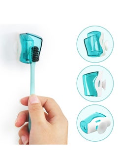 Oasisgalore 6 Pack Anti Dust Toothbrush Head Covers with Suction Cup for Home Travel Outdoor  - Image 4