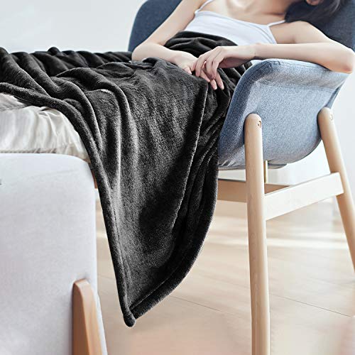 EIUE Comfortable Flannel Fleece Blanket,2 Packs Throw Size Lightweight Nap Quilt Blanket for Home,Office and Outdoor Travel,for Adults and Kids.(2 Packs,40x60 inch) - Image 2