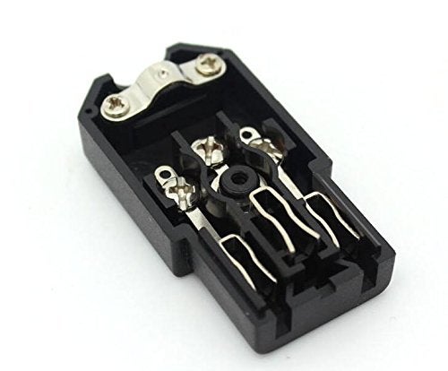 Toptekits IEC C13 Power Cord Plug Connector,IEC 320 C13 Female Plug Rewirable Power Connector 3pin Socket 10A /250V - Image 5