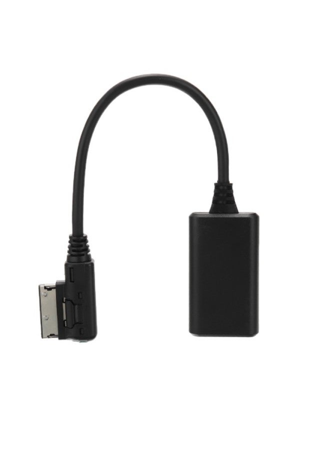 Suitable For Audi AUX Multimedia Q5 A5 A7 R7 S5 Q7 A6L A8L A4L AMI Bluetooth Audio Cable-Color:Black-Length:12cm  - Image 2