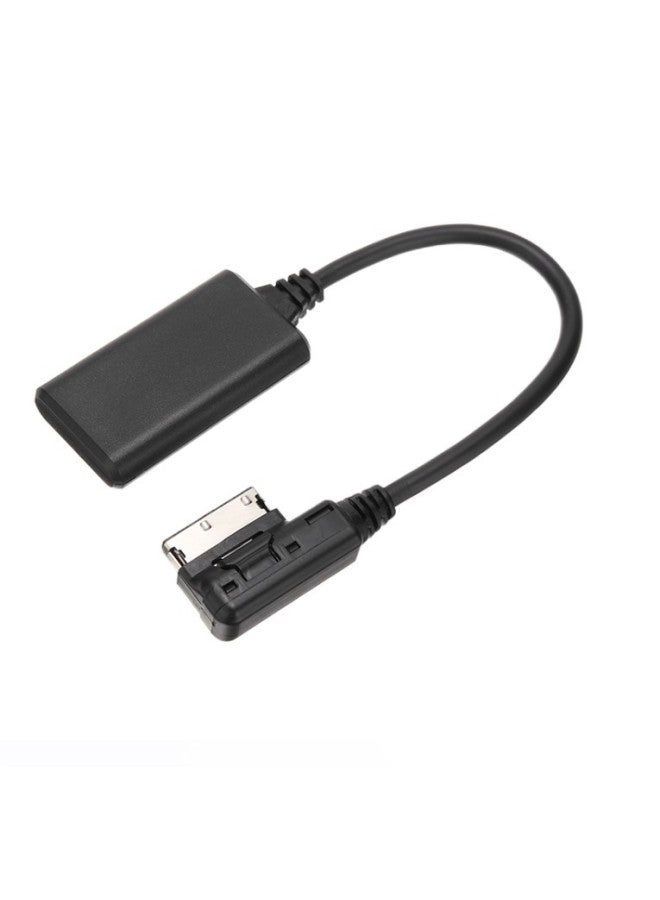 Suitable For Audi AUX Multimedia Q5 A5 A7 R7 S5 Q7 A6L A8L A4L AMI Bluetooth Audio Cable-Color:Black-Length:12cm  - Image 4