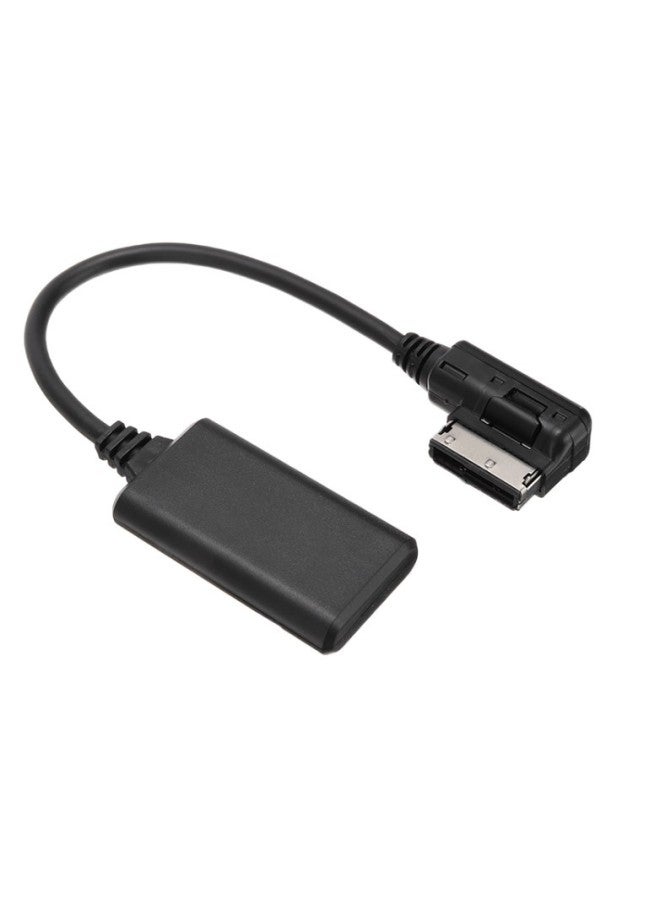 Suitable For Audi AUX Multimedia Q5 A5 A7 R7 S5 Q7 A6L A8L A4L AMI Bluetooth Audio Cable-Color:Black-Length:12cm  - Image 1