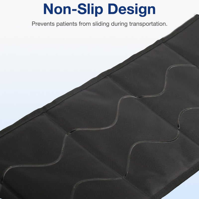 Whlicks Gait Belts for Seniors, Transfer Belt for Elderly and Disabled, Transfer Sling Lifting Assist with Handles Anti-Slip Pad Seatbelt, Gate Belts Medical for Home Care Bed Wheelchair Floor 330lbs - Image 4