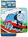 Jay Franco Kids Nap Mat with Embedded Pillow Blanket Soft 46x20 Microfiber Sleeping Bag with Name Tag Handle for School Travel Sleepover Multi Thomas - Image 3