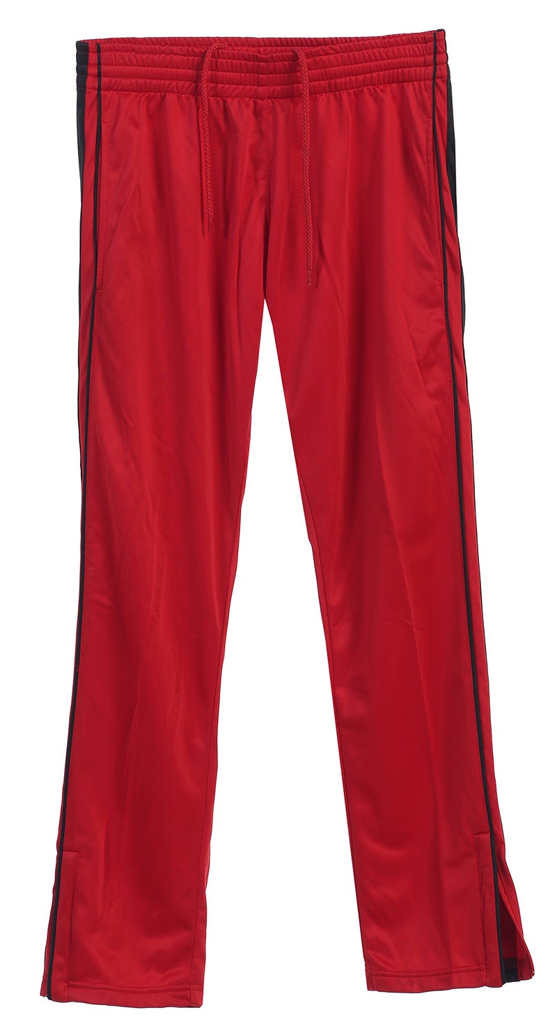 Gioberti Mens Athletic Track Pants, Red, Small - Image 2