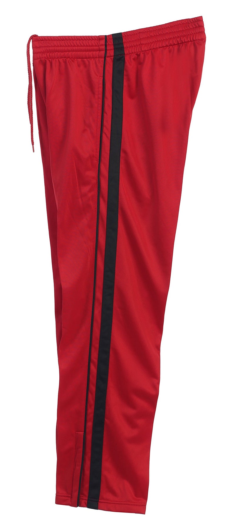 Gioberti Mens Athletic Track Pants, Red, Small - Image 3