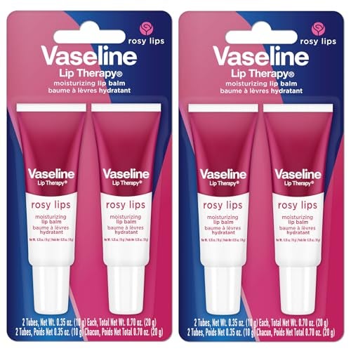 Vaseline Lip Therapy Rosy Lips Moisturizing Lip Balm - Twin Pack (2-Pack) - Image 1