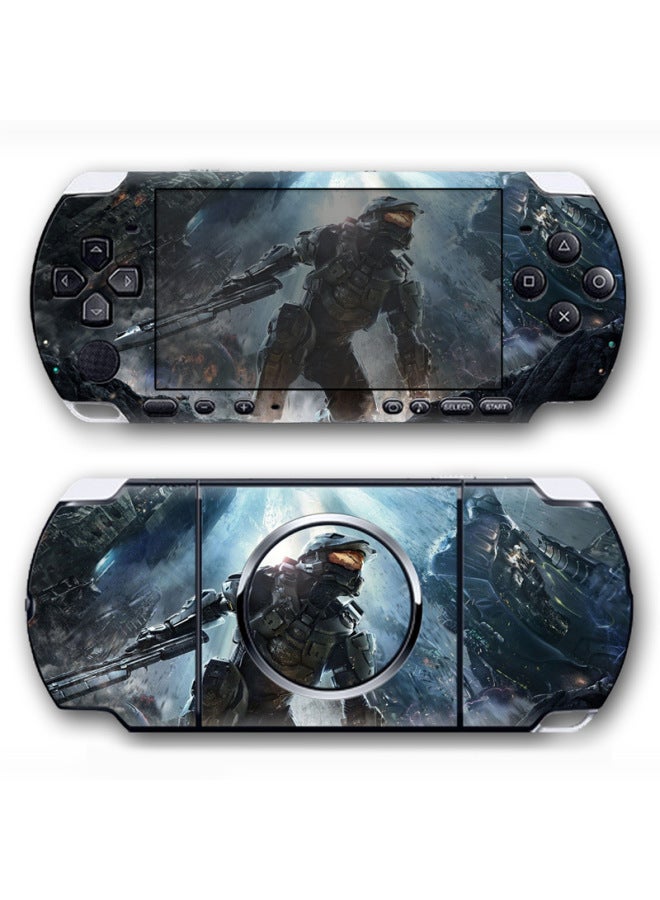 Psp3000 Stickers Film Body Stickers Colorful Stickers Frosted Same Pattern Can Be Made 2 000 100-Color:a12 - Image 1