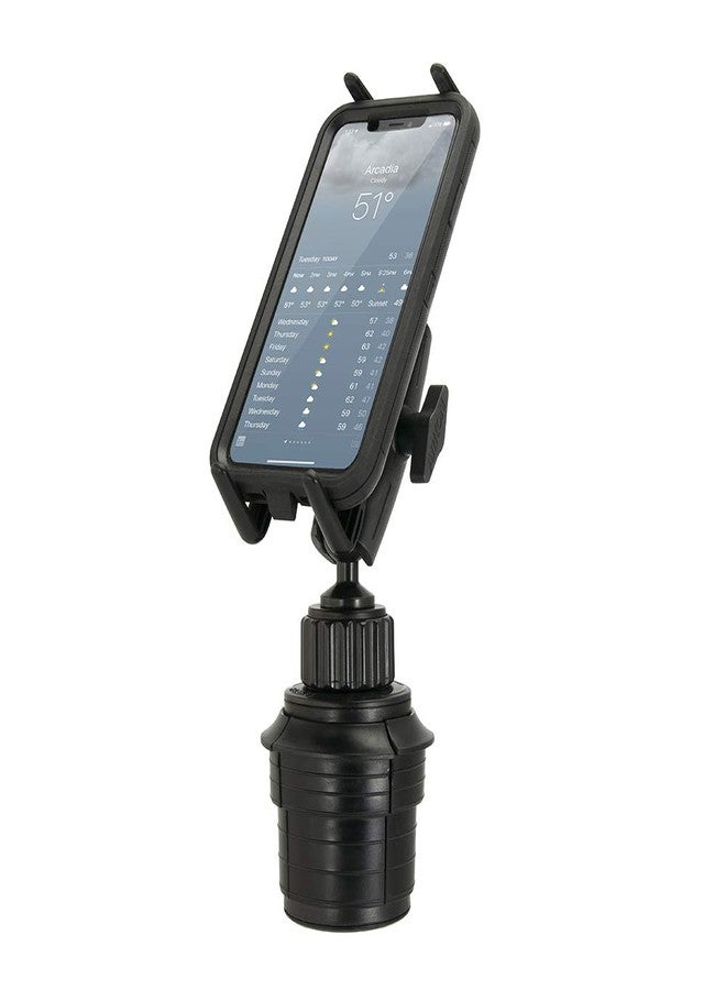 ARKON Mounts Slim-Grip Ultra Car Cup Phone Holder, Adjustable Mount Shaft, Expandable Cup Holder, Compatible with iPhone, Galaxy, Pixel and More - Image 2
