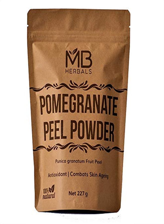 MB Herbals Pomegranate Peel Powder 227G ; Half Pound ; Antioxidant For Skin ; For External Use Only - Image 1