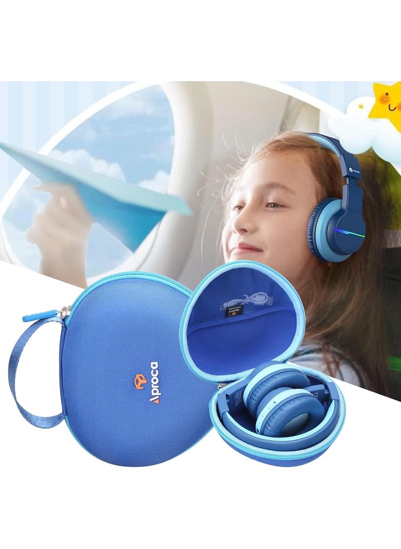 Aproca Aproca Blue Hard Storage Case for iClever BTH12  iClever BTH20 Kids Bluetooth Headphones  - Image 4