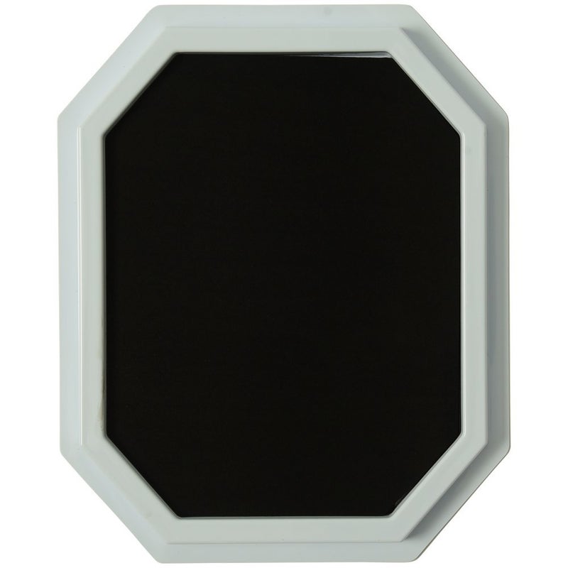 Constructive Playthings 2109 Colored Ink Large Washable Stamp Pad Kid Set for Rubber Stamps Black