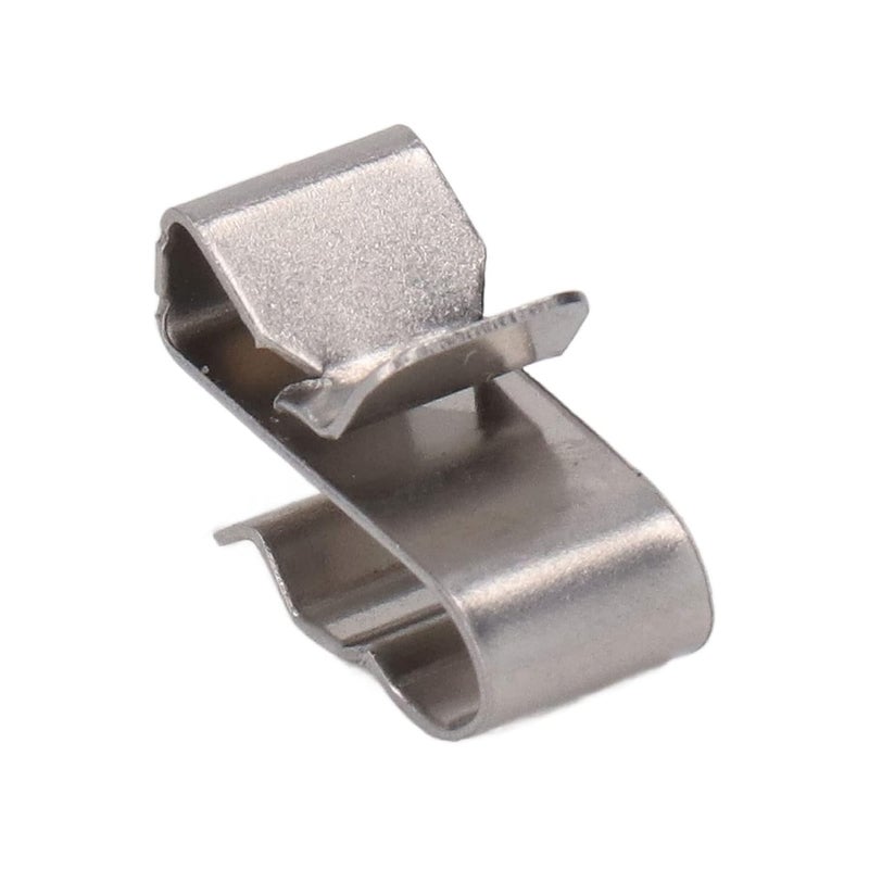 100Pcs Photovoltaic Cable Clip Stainless Steel Wire Clamp Cord Fixing Holder Set Kit for Solar Panel PV - Image 3