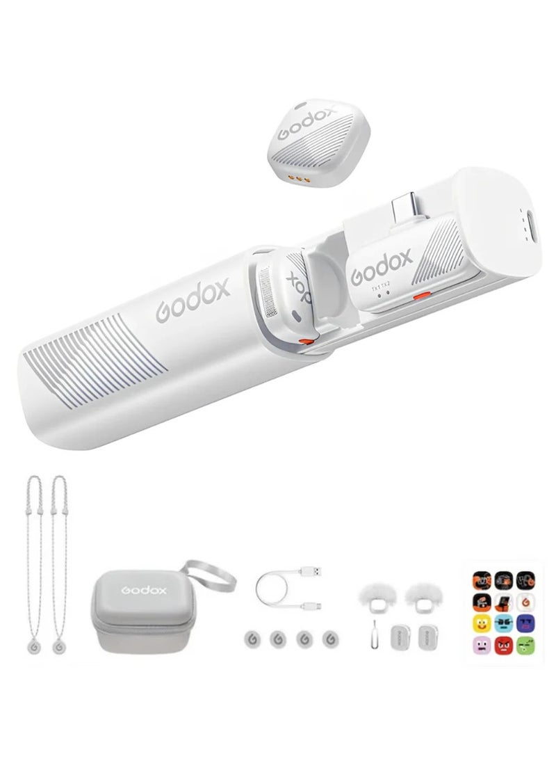 Godox Godox Cube-SC K2 2-Person Wireless Microphone System with Type C
