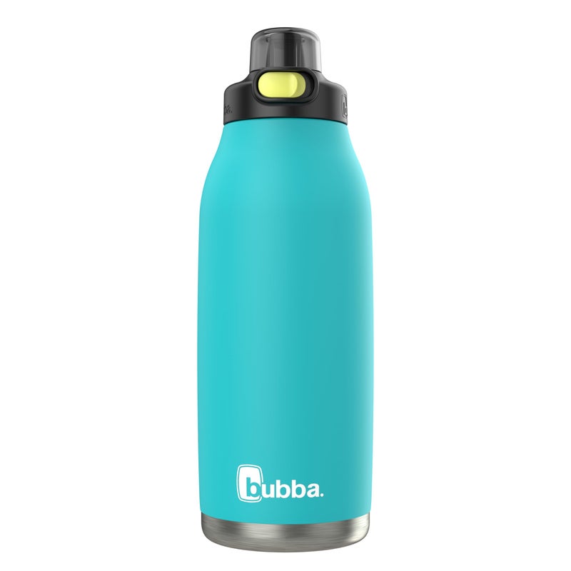 Bubba Radiant Stainless-Steel Pop-Up Straw  40oz Water Bottle  Medium  Rubberized Scuba - Image 1