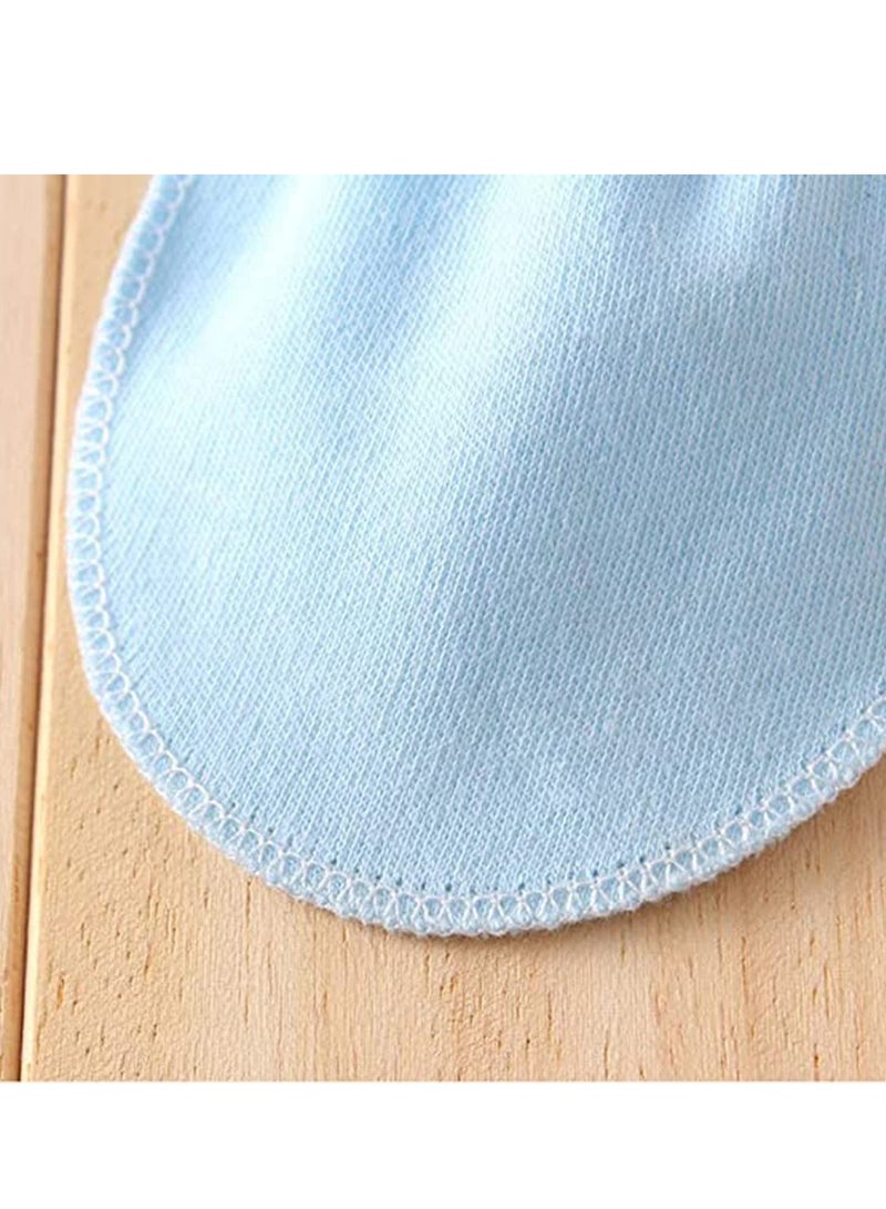SYOSI Baby Glove Anti-grasping Gloves Newborn Protection Face Cotton Anti Scratching Gloves Pleated Style Stretchy Soft and Fashionable Baby Boys Girls 0-6 Months - Image 5
