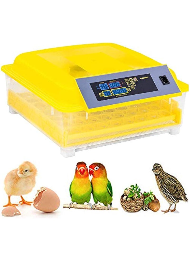 Arabest 48 Egg Incubator, Automatic Turning Digital Chicken Egg Hatcher, Temperature and Humidity Control with Digital Display for Hatching Chickens Ducks Goose and etc - Image 1