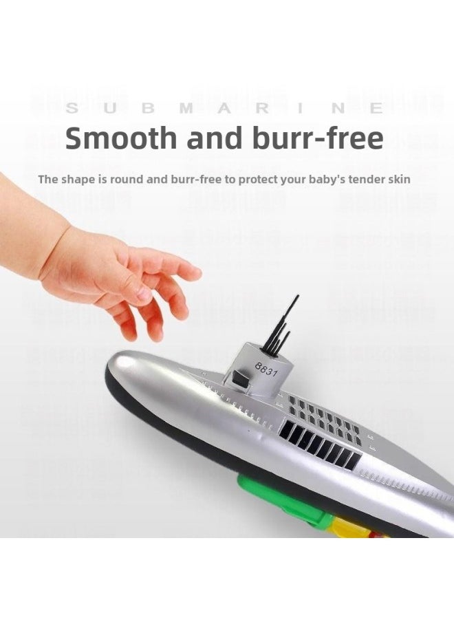 Generic - Submarine Toy Black Technology Underwater Explosions Internet Popular Toy Boat Children Boys Girls Bagged Metal-Color:8823 Submarine-Specification:Basic Version (comes With Ordinary Battery) - Image 1