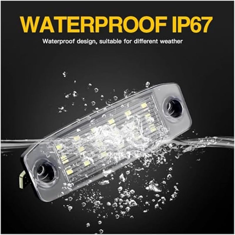 Vuzmode LED License Plate Lights for Hyundai Sonata - Image 5