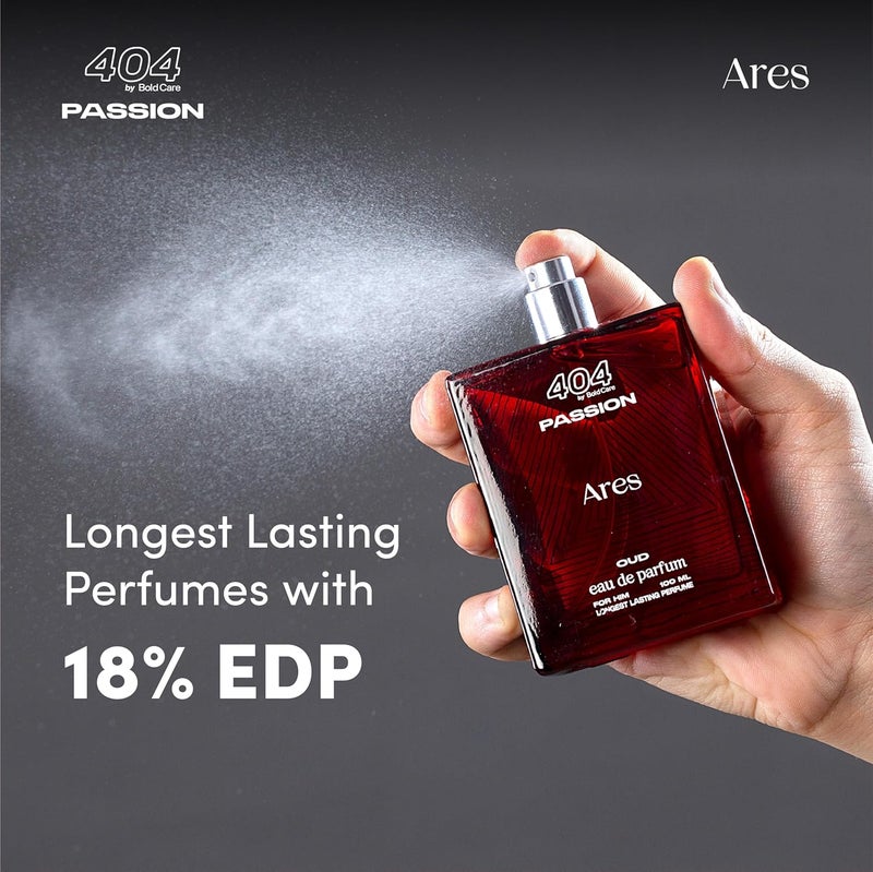 Bold Care Ares Oud Perfume for Men - 100 ml - Image 4
