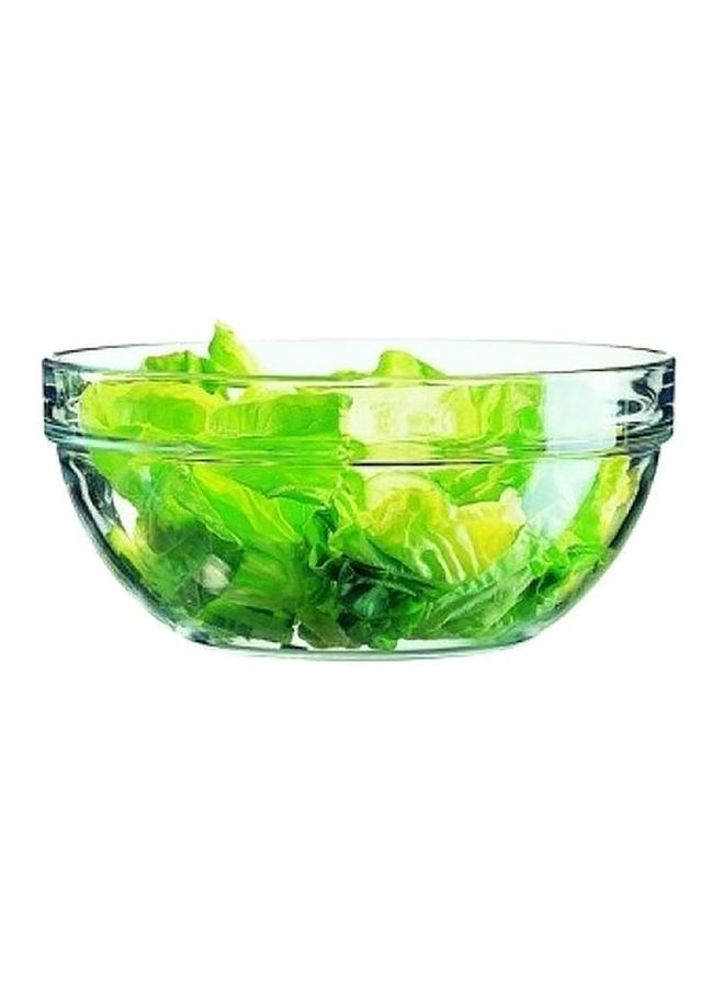 Luminarc Premium Tempered Glass Stackable Salad Bowl Clear 20cm M0092(73112) - Image 2