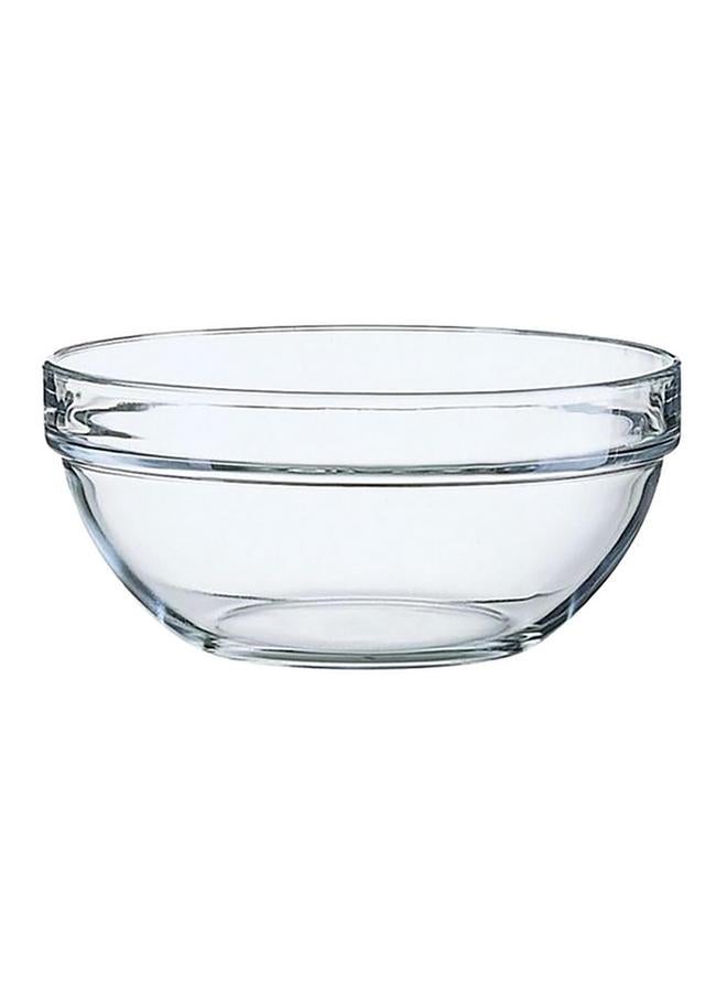 Luminarc Premium Tempered Glass Stackable Salad Bowl Clear 20cm M0092(73112) - Image 1