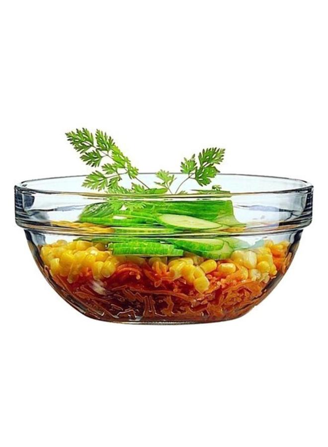 Luminarc Premium Tempered Glass Stackable Salad Bowl Clear 20cm M0092(73112) - Image 3