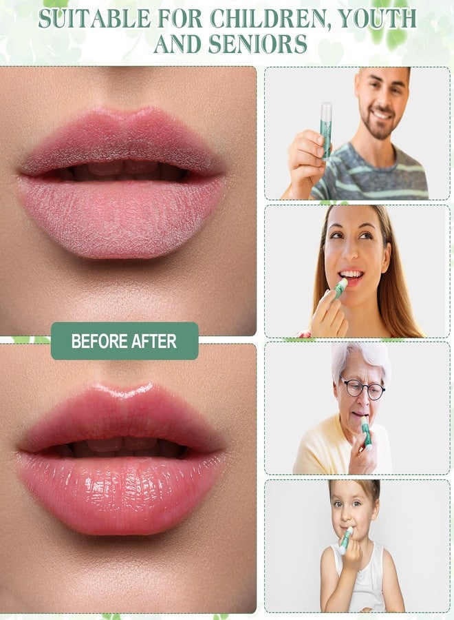 فوميت مجموعة مرطب شفاه فوميت، ٥٠ عبوة، للتوعية بالصحة النفسية، مرطب شفاه بشريط أخضر مخضر، هدية للتوعية بالوقاية من الانتحار والصحة النفسية، هدية ملهمة للحفلات - Image 4