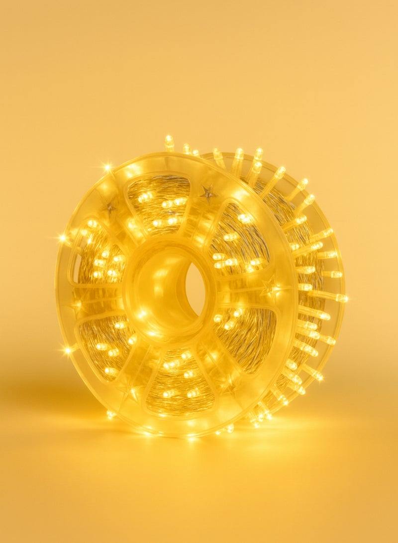 50M Warm White & Multicolor Decoration LED Rope Light on Reel – Golden Glow Decorative String Lights | Flexible, Energy Efficient | Indoor & Outdoor Festival, Party, Christmas & New Year Lighting - Image 3