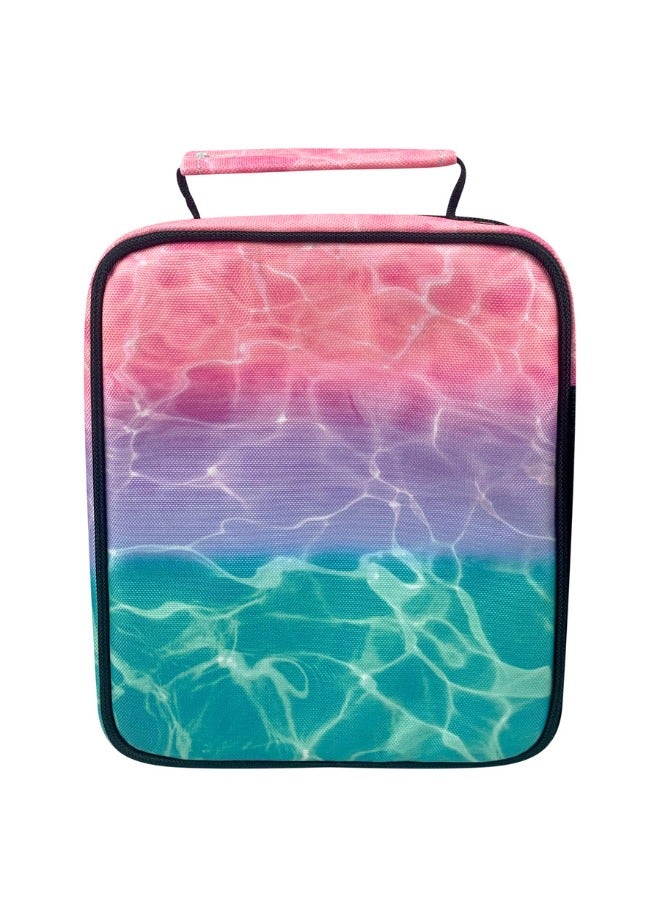 JUST HYPE Insulated Lunch Bag - Pastel Pool - Image 4