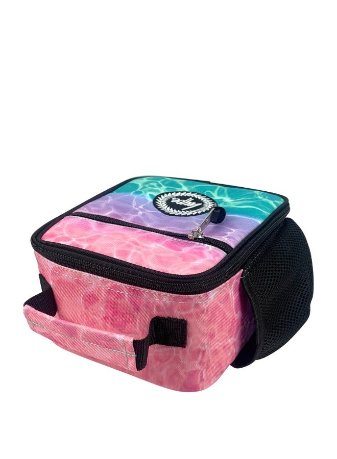 JUST HYPE Insulated Lunch Bag - Pastel Pool - Image 5