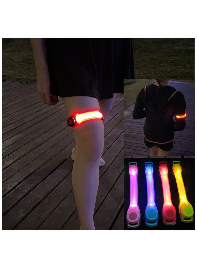 Generic Outdoor Sports Running Cycling Luminous Arm Strap Led Reflective, Safety Light Arm Strap Running Light, Suitable For Night Runners, Jogging, Walking Dogs Bracelet  - Image 2