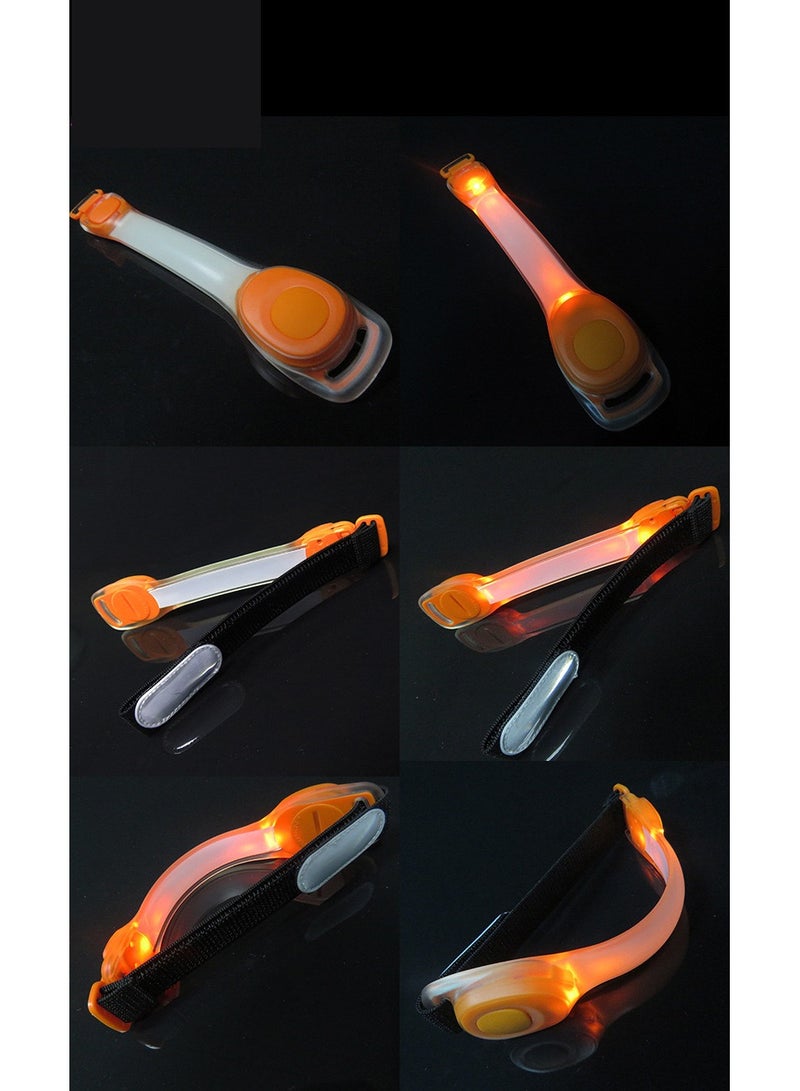 Generic Outdoor Sports Running Cycling Luminous Arm Strap Led Reflective, Safety Light Arm Strap Running Light, Suitable For Night Runners, Jogging, Walking Dogs Bracelet  - Image 4