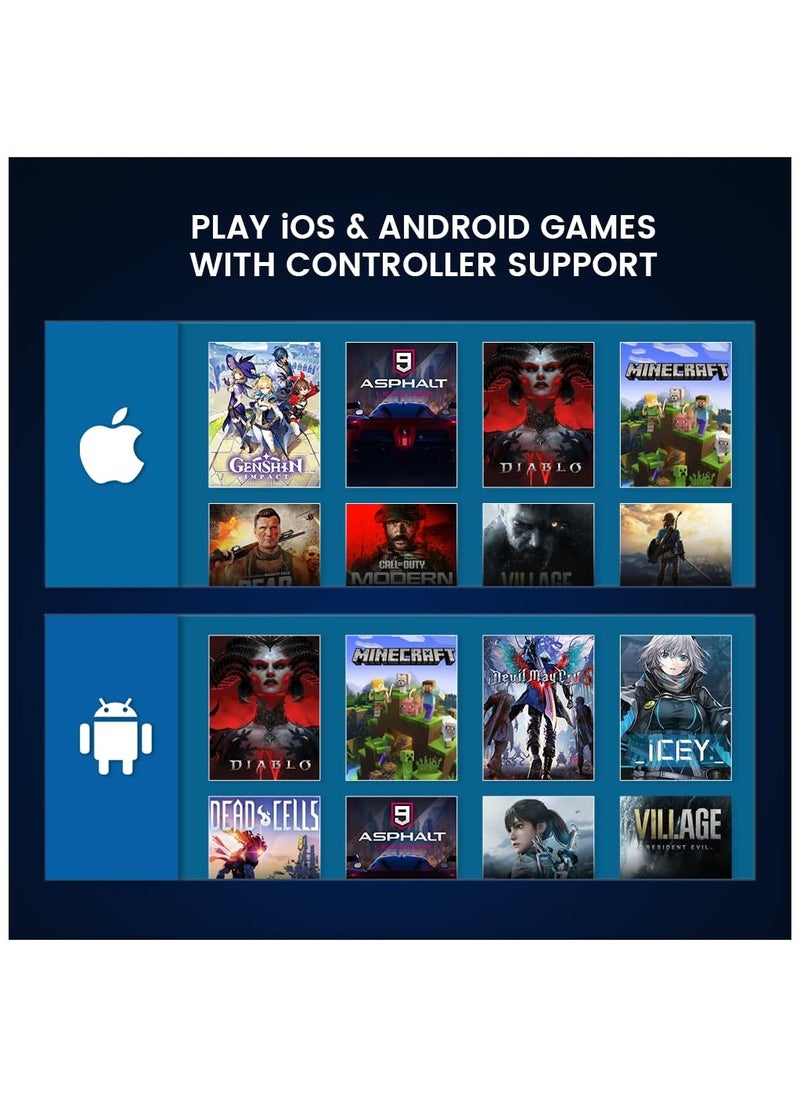 Generic - GameSir X2s Bluetooth Mobile Gaming Controller for iPhone/Android, Phone Controller with 500mAh Battery, Hall Effect Sticks & Analog Trigger, for CODM, Zenless Zone Zero, Delta Emulator, Cloud Gaming - Image 1