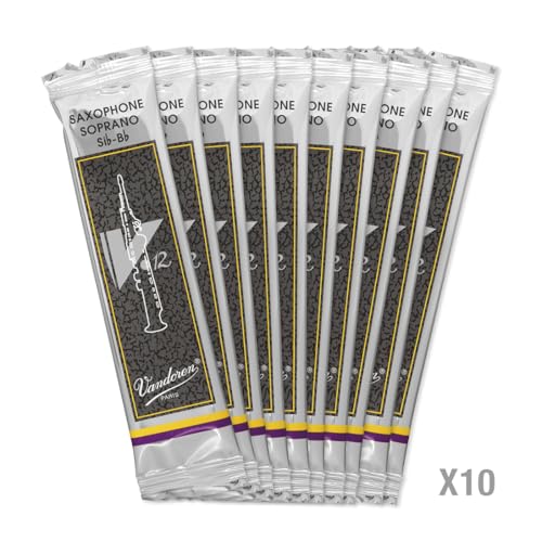 Vandoren SR6025 Soprano Sax V.12 Reeds Strength 2.5; Box of 10 - Image 3