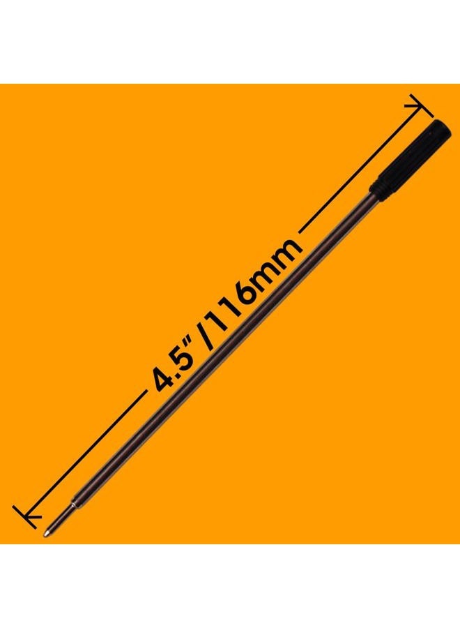 Jaymo 12 - Black Cross® Compatible Ballpoint Pen Refills. Smooth Writing German Ink and 1mm Medium Tip. #8513 - Image 2