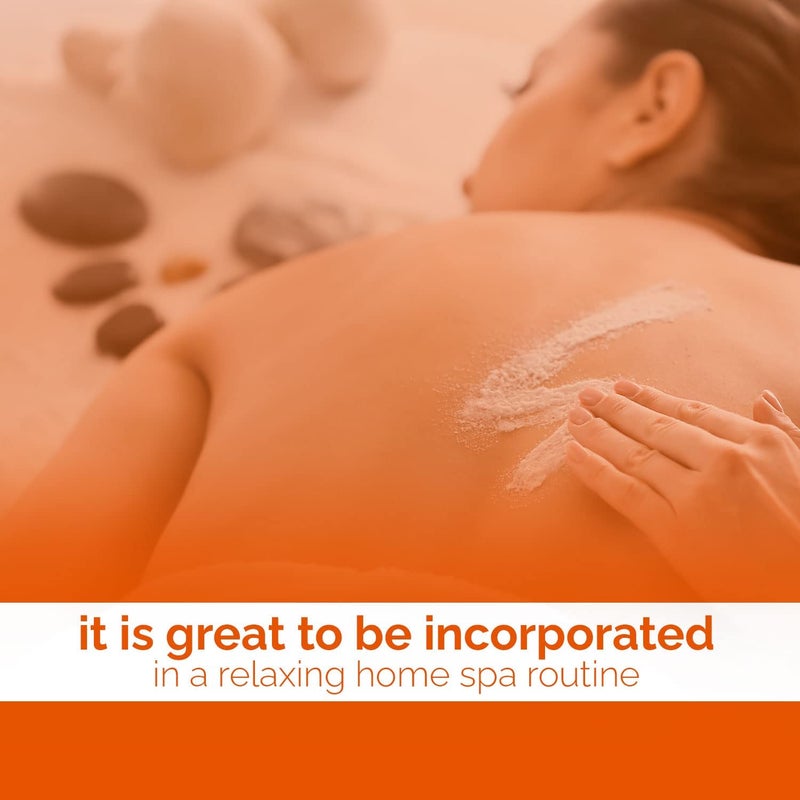 Natural Solution Himalayan Pink Salt Body Scrub with Lavender Oil â€“ Relax, Purify & Reveal Younger-Looking Skin Every Day, Exfoliating and Nourishing, 12.3 oz - Image 5