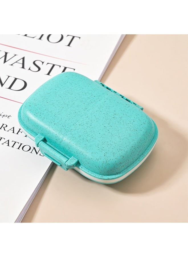 3 Pack 8 Compartments Travel Pill Organizer Moisture Proof Small Pill Box for Pocket Purse Daily Pill Case Portable Medicine Vitamin Holder Container - Image 4