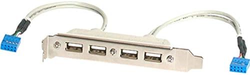 StarTechcom 4 Port USB A Female Slot Plate Adapter  T  USBPLATE4 - Image 2