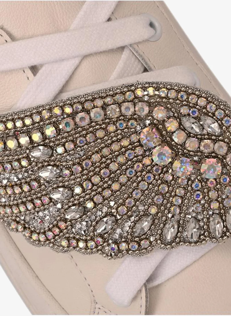 Carmen Steffens  Cristal Wing Bianco Sneakers for Women | Best Price UAE