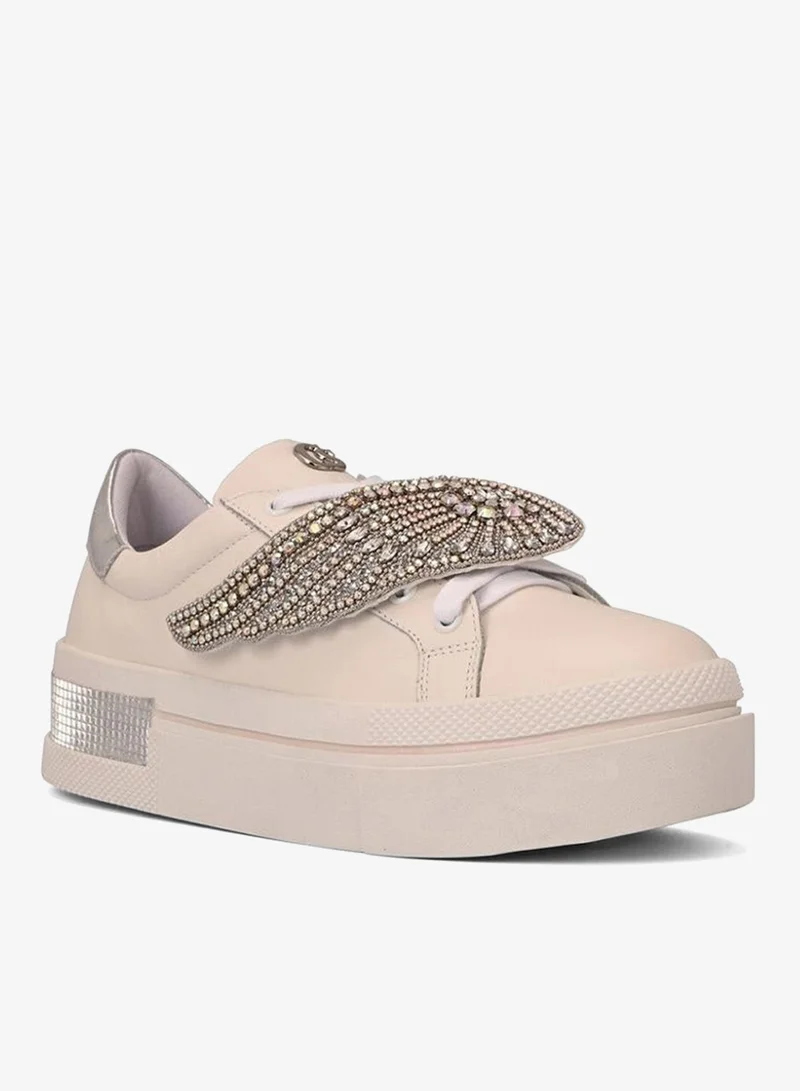 Carmen Steffens Cristal Wing Bianco Sneakers