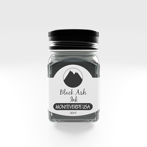 Monteverde USA Ink with ITF Technology, 30 ml Black Ash (G309BA) - Image 3
