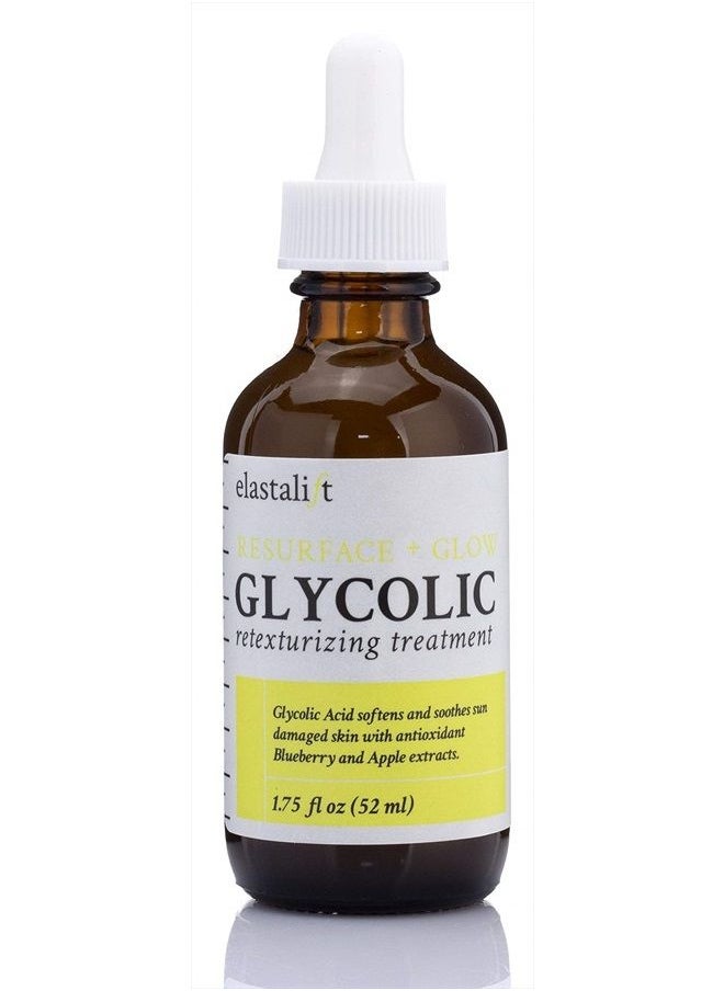 elastalift - Resurfacing Glycolic Acid Facial Peel Serum, Anti-Aging Dark Spot Corrector Facial Peel Reduces Enlarged Pores, Minimizes Fine Lines, Evens Skin Tone, Exfoliating Chemical Peel, 1.75 Fl Oz - Image 1