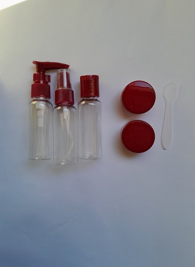 Set of 6 multi-use trip organizers Red - Image 5